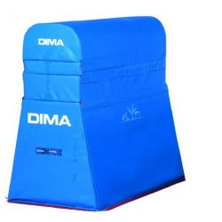 CHEVAL DE SAUT EN MOUSSE DE GYMNASTIQUE 105x55x100cm - DIMASPORT