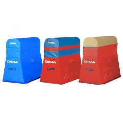 MAXI GYMNASTIC FOAM VAULTING HORSE 150x80x140cm - DIMASPORT