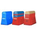 MAXI GYMNASTIC FOAM VAULTING HORSE 150x80x140cm - DIMASPORT