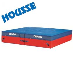 Housse de remplacement pour matelas de reception monobloc juxtaposable