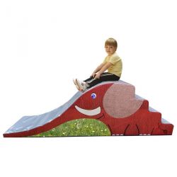  FOAM TOBOGGAN FOR CHILDREN ELEPHANTGLISSE 200X65X60CM - DIMASPORT
