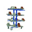 Starting blocks cart - on the flatfor 8 starting blocks