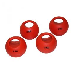 Medicine ball a poignee