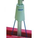 Screw and tie-rod protection/pad for pole-vault upright - per pair