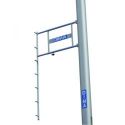 Multi-positional bracket for competition pole-vault uprights per pair