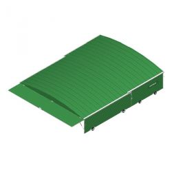 Garage sur roues fixes pour sautoir perche club 6.80 x 5.60m