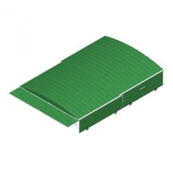Garage sur roues fixes pour sautoir perche meeting7.85 x 5.60m