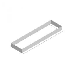 Frame for reversible take-off board