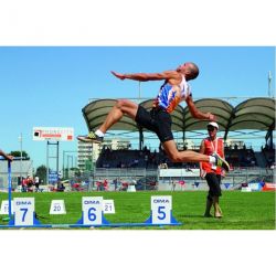 Planche reperage en acier longueur/triple