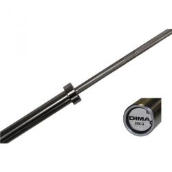 BARRE OLYMPIQUE HALTÉROPHILIE 20KG - CAPACITÉ 450KG - DIMASPORT