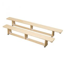 BANC SUÉDOIS EN BOIS 2,3 OU 4M - POUR GYMNASE - DIMASPORT