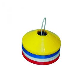 MINI PLOT / SOUCOUPE HAUTEUR 5CM - LOT DE 20 OU 40 - DIMASPORT