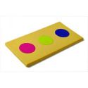 Tapis confort optimum decors 3 ronds 96 x 48 x 4 cm