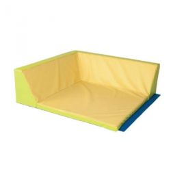Tapis dossier d'angle quietude 96 x 96 x 30 cm
