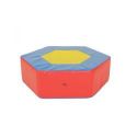 MODULE TRAMPOLINE EN MOUSSE POUR JEUNES ENFANTS 90X90X30CM| DIMAKID