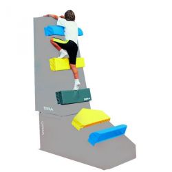 PRISE D'ESCALADE EN MOUSSE  FIXATION VELCRO - JEU DE 5