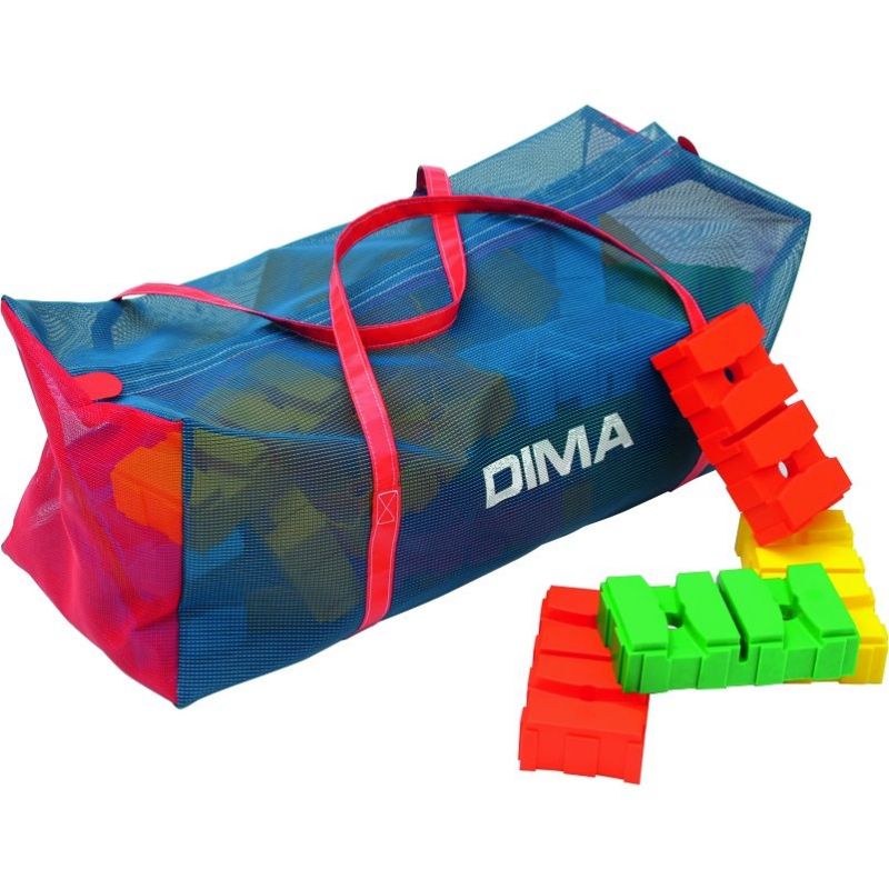 SPORT EQUIPMENT MESH FABRIC CARRYING BAG 90X35X35CM - 90 L - DIMASPORT SPORT EQUIPMENT MESH FABRIC CARRYING BAG 90X35X35CM - 90 L - DIMASPORT
