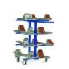 Starting blocks cart - on the flatfor 8 starting blocks
