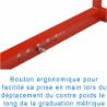Haie internationale aluminium peinte