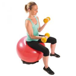 Stand for exercise ball