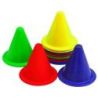 CÔNE CAOUTCHOUC SOUPLE - HAUTEUR 15CM - LOT DE 12 - DIMASPORT