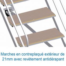 Estrade de juges 8 marches