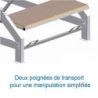 Estrade de juges 8 marches