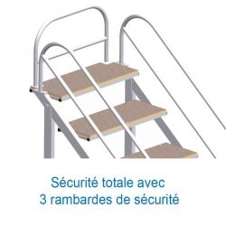 Estrade de juges 8 marches