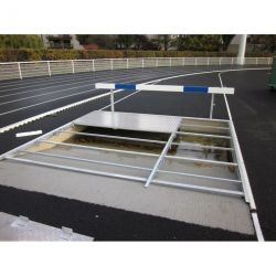 Recouvrement aluminium pour fosse de steeple(profondeur 50 a 70 cm)