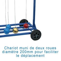 Chariot de transport de marteaux