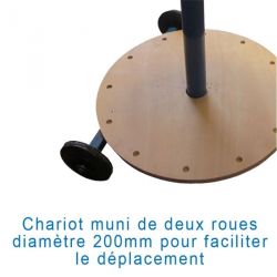 Ratelier circulaire pour javelots