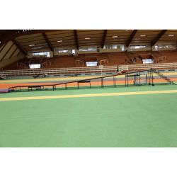 Piste de course inclinee sureleveeelement largeur 1.22m - le metre lineairetarif sur demande