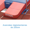 Matelas perche reversible avec caillebotis7.00 x 5.00 x 0.80/0.50m