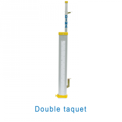 Poteaux hauteur aluminium télescopiques élite| DIMASPORT