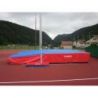 POLE-VAULT RAIL BASE PAD