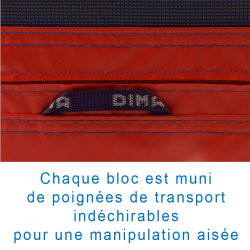 MATELAS DE GYM MONOBLOC JUXTAPOSABLE ÉPAISSEUR 40/50CM - DIMASPORT
