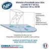 MATELAS ESCALADE EN BLOC EN SALLE ÉPAISSEUR 30CM | DIMASPORT
