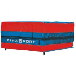 Matelas repliable en 3 partiessur caillebotis central