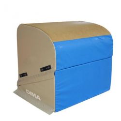TABLE DE SAUT DE GYMNASTIQUE EN MOUSSE 120X95X135CM | DIMASPORT