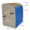 TABLE DE SAUT DE GYMNASTIQUE EN MOUSSE 120X95X135CM | DIMASPORT