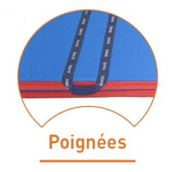 Chemin de gymnastique classique associatif velcro en bouts