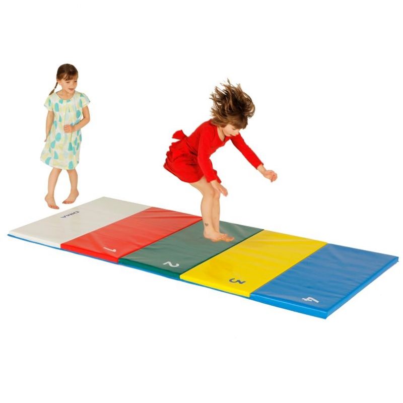 TAPIS FERME DE JEUX REPLIABLE MULTICOLORE 250X100X3CM - DIMASPORT TAPIS FERME DE JEUX REPLIABLE MULTICOLORE 250X100X3CM - DIMASPORT