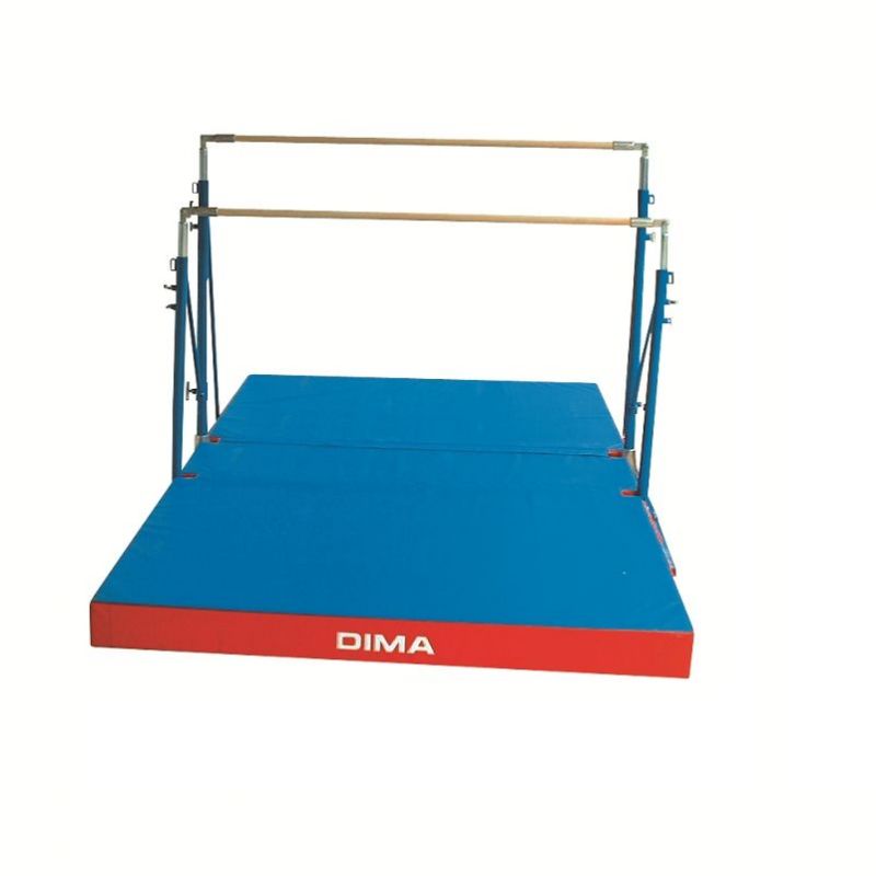 Matelas de reception repliable pour barres asymetriques 420 x 240 x 20 cm Matelas de reception repliable pour barres asymetriques 420 x 240 x 20 cm