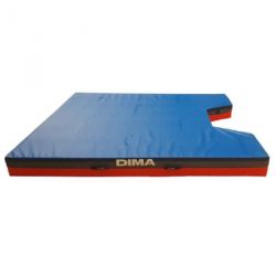 MATELAS DE CHUTE JUDO NAGE-KOMI AVEC ENCOCHE 240X200X20CM | DIMASPORT
