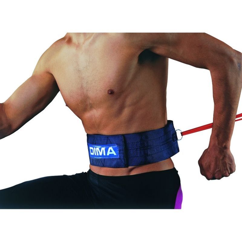 CEINTURE DE TRACTION FERMETURE VELCRO AVEC ANNEAU - DIMASPORT CEINTURE DE TRACTION FERMETURE VELCRO AVEC ANNEAU - DIMASPORT