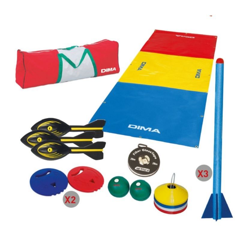 PACK EQUIPEMENT ATHLÉTISME INITIATION CLUB LANCER - DIMASPORT PACK EQUIPEMENT ATHLÉTISME INITIATION CLUB LANCER - DIMASPORT