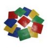 Carre de marquage au sol pvc 30 x 30 cmlot de 12 avec sac