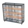 GRANDE ARMOIRE SUR ROULETTE -RANGEMENT MATÉRIEL SPORTIF -200X65X188CM