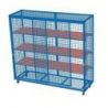 GRANDE ARMOIRE SUR ROULETTE -RANGEMENT MATÉRIEL SPORTIF -200X65X188CM