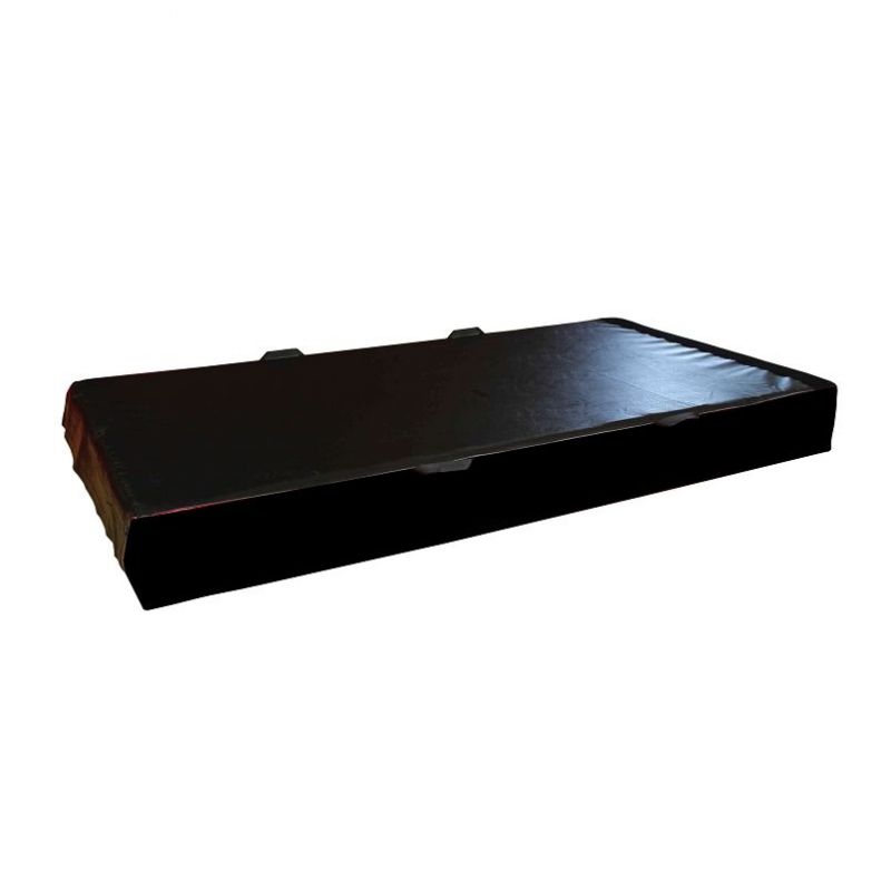 MATELAS DE RÉCEPTION BI-DENSITÉ NOIR SOLIDAIRE EN BOUTS MATELAS DE RÉCEPTION BI-DENSITÉ NOIR SOLIDAIRE EN BOUTS